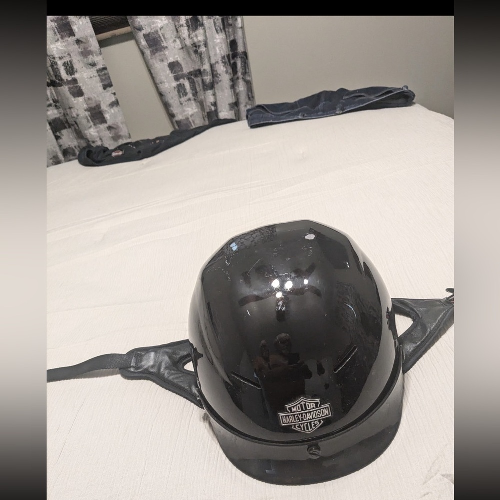 Harley-Davidson Black Helmet Interior
